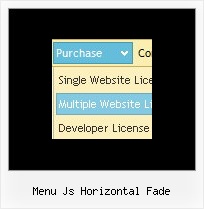 Menu Js Horizontal Fade Create Vertical Menubar Javascript
