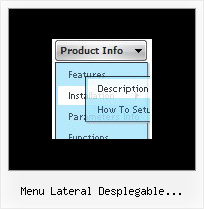 Menu Lateral Desplegable Javascript Javascript Scroll Vertical Horizontal