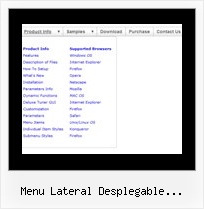 Menu Lateral Desplegable Javascript Javascript Expand Menu Examples