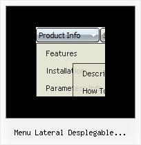 Menu Lateral Desplegable Javascript Web Menu Download