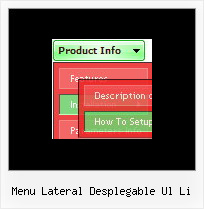 Menu Lateral Desplegable Ul Li Menu Code