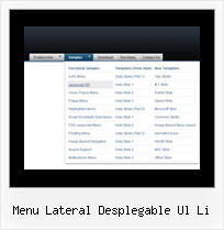 Menu Lateral Desplegable Ul Li Windows Xp Menu Js