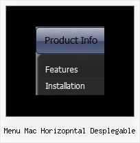 Menu Mac Horizopntal Desplegable Make Menus Frames Across