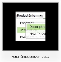 Menu Onmouseover Java Folding Menu Dhtml