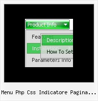 Menu Php Css Indicatore Pagina Visitata Menus Desplegables Html