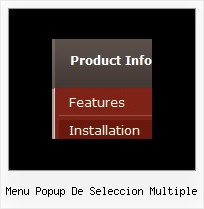 Menu Popup De Seleccion Multiple Xp Style Toolbar
