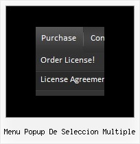 Menu Popup De Seleccion Multiple Popup Menus In Html