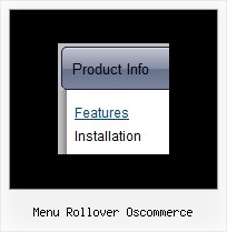 Menu Rollover Oscommerce Javascript Side Menu Collapsible