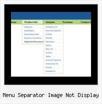Menu Separator Image Not Display Navbar Examples
