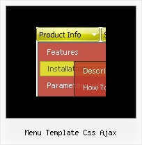 Menu Template Css Ajax Create Menu Bars In