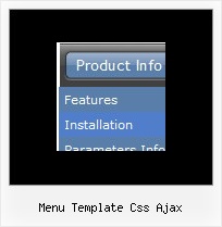 Menu Template Css Ajax Dhtml Menu Cross Browser