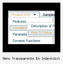 Menu Transparente En Indexhibit Dhtml Menus Relative Positioning