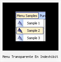 Menu Transparente En Indexhibit Dhtml Table Menu
