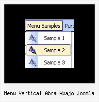Menu Vertical Abra Abajo Joomla Drop Down Menu Examples