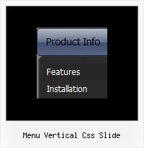 Menu Vertical Css Slide Example Menu Tab