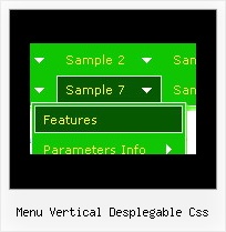 Menu Vertical Desplegable Css Tutorial For Dhtml