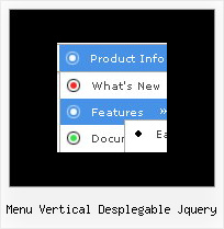 Menu Vertical Desplegable Jquery Dhtml Foldout Menu