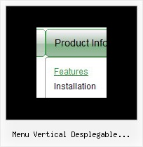 Menu Vertical Desplegable Onmouseover Javascript Menu Em Javascript