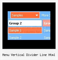 Menu Vertical Divider Line Html Html Code To Create A Drop Down Menu