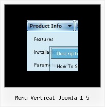 Menu Vertical Joomla 1 5 Javascript Menu Drop Down Generator
