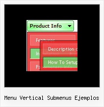 Menu Vertical Submenus Ejemplos Menu Website
