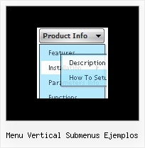 Menu Vertical Submenus Ejemplos Vertical Menu In Html