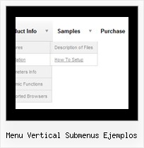 Menu Vertical Submenus Ejemplos Pop Up Menu For Html