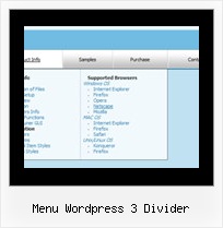 Menu Wordpress 3 Divider Dhtml Menu Xp Style
