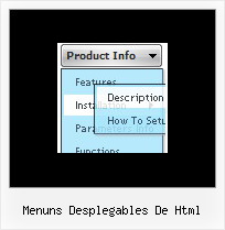 Menuns Desplegables De Html Javascript Tab Menu