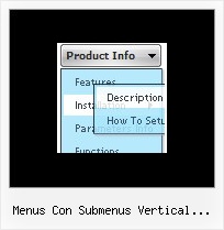 Menus Con Submenus Vertical Gratis Html Menu Submenu Icon Tutorial Javascript