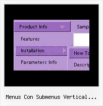 Menus Con Submenus Vertical Gratis Html Side Bar Dhtml