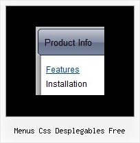 Menus Css Desplegables Free Dynamic Menu Bar Javascript