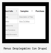 Menus Desplegables Con Drupal How To Make Dropdown Menus In Website