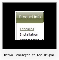 Menus Desplegables Con Drupal Dropdown Menu