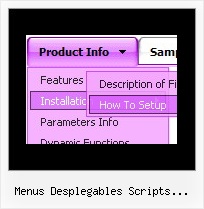 Menus Desplegables Scripts Verticales Website Menu Maker