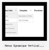 Menus Dynamique Vertical Javascript Disable A Drop Down