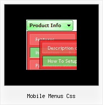 Mobile Menus Css Script Menu Xp