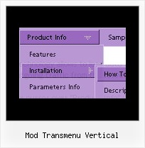 Mod Transmenu Vertical Dynamic Dropdown Javascript