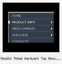Moodle Theme Aardvark Top Menu Issues Html Javascript Rollover Drop Down