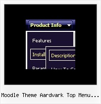 Moodle Theme Aardvark Top Menu Issues Right Click Popup Menu Javascript