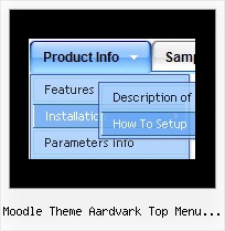 Moodle Theme Aardvark Top Menu Issues Menu In Java Script