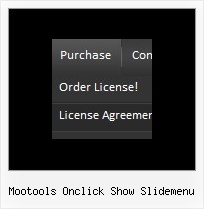 Mootools Onclick Show Slidemenu Javascript Side Navigation Bars
