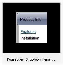 Mouseover Dropdown Menu Horizontal Mit Html Create Sliding Menus Javascript