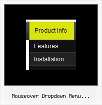 Mouseover Dropdown Menu Horizontal Mit Html Tutorial Horizontal Drop Down Menu
