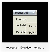 Mouseover Dropdown Menu Horizontal Mit Html Fast Vertical Dhtml Tree Menu