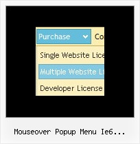 Mouseover Popup Menu Ie6 Javascript Example Of A Cool Down