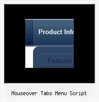 Mouseover Tabs Menu Script Javascript Vertical Menu