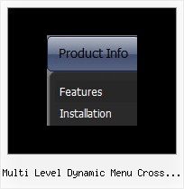 Multi Level Dynamic Menu Cross Frame Css Menu Generator