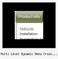 Multi Level Dynamic Menu Cross Frame Dhtml Menu Source Code