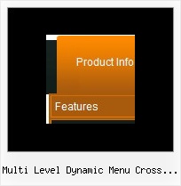 Multi Level Dynamic Menu Cross Frame State Drop Ddown